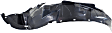 Front, Driver and Passenger Side, Fender Liner