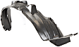 Front, Driver and Passenger Side, Fender Liner