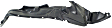 2007 Honda Ridgeline RT - Front, Driver and Passenger Side Fender Liner