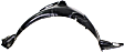 Front, Driver and Passenger Side, Fender Liner