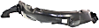 Front, Driver and Passenger Side, Fender Liner, Sedan