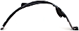 Front, Driver and Passenger Side, Fender Liner