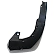 Front and Rear, Driver and Passenger Side Mud Flaps, Black, Plastic