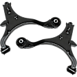 Front, Driver and Passenger Side, Lower Control Arms, Coupe/Sedan