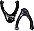 Front, Driver and Passenger Side, Upper Control Arms
