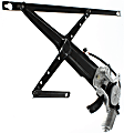Coupe Front, Driver and Passenger Side Power Window Regulator, With Motor