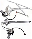 Front And Rear, Passenger Side Power Window Regulator, With Motor