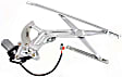 Front And Rear, Passenger Side Power Window Regulator, With Motor