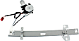 Front And Rear, Passenger Side Power Window Regulator, With Motor