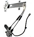 Front And Rear, Passenger Side Power Window Regulator, With Motor
