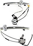 1994 Honda Accord - Sedan Front, Driver and Passenger Side Power Window Regulator, With Motor