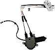 1995 Honda Accord - Wagon Front And Rear, Driver Side Power Window Regulator, With Motor