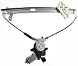 1997 Honda Civic EX 4 Cyl 1.6L - Sedan Front, Driver and Passenger Side Power Window Regulator, With Motor, 4-Door