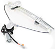 1997 Honda Civic EX 4 Cyl 1.6L - Sedan Front, Driver and Passenger Side Power Window Regulator, With Motor, 4-Door