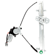 Sedan Front And Rear, Passenger Side Power Window Regulator, With Motor