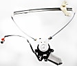 Rear, Driver and Passenger Side Window Regulators, Power, 4-Door, Sedan, Canada or USA Built Vehicle