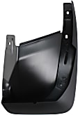 Rear, Driver and Passenger Side Mud Flaps, Black, Plastic