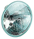1982 Mercedes Benz 300D - Driver and Passenger Side Halogen Headlight, Without bulb(s), High/Low H4 ; Replaces 7" Round Sealed Beam 