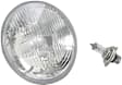 1982 Mercedes Benz 300D - Driver and Passenger Side Halogen Headlight, Without bulb(s), High/Low H4 ; Replaces 7" Round Sealed Beam 