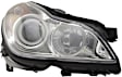 SET-H57008821061 Driver and Passenger Side Halogen Headlight, With bulb(s), OE Replacement