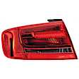 SET-H57009686121 Halogen Tail Light, With bulb(s), Red Lens, Sedan