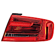 SET-H57009686121 Halogen Tail Light, With bulb(s), Red Lens, Sedan
