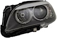 SET-H57010131661-D Driver and Passenger Side Halogen/HID Combo Headlight, With bulb(s), OE Replacement, CAPA Verified