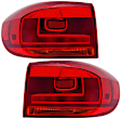 SET-H57010738121 Halogen Tail Light, With bulb(s), Red Lens