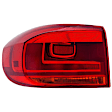 SET-H57010738121 Halogen Tail Light, With bulb(s), Red Lens