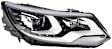 SET-H57010748361-A Driver and Passenger Side Halogen/HID Combo Headlight, With bulb(s), OE Replacement, CAPA Verified