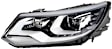 SET-H57010749261-B Driver and Passenger Side Halogen/HID Combo Headlight, With bulb(s), OE Replacement, CAPA Verified