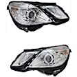 SET-H57010800081-B Driver and Passenger Side Halogen Headlight, Without bulb(s), OE Replacement
