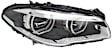 SET-H57011072961-C Driver and Passenger Side LED Headlight, Without bulb(s), CAPA Verified