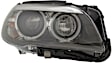 SET-H57011087961-A Driver and Passenger Side Halogen/HID Combo Headlight, With bulb(s), OE Replacement