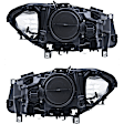 SET-H57011087961-C Driver and Passenger Side HID/Xenon Headlight, With bulb(s), OE Replacement, CAPA Verified