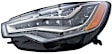 SET-H57011151461-A Driver and Passenger Side LED Headlight, With bulb(s), OE Replacement, CAPA Verified