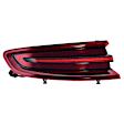 SET-H57011499181-C Driver and Passenger Side, Outer LED Tail Light, Without bulb(s), Red Lens