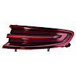 SET-H57011499181-C Driver and Passenger Side, Outer LED Tail Light, Without bulb(s), Red Lens