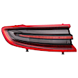 SET-H57011500181-D Driver and Passenger Side, Inner LED Tail Light, Without bulb(s), Red Lens