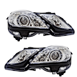 SET-H57011705141-A Driver and Passenger Side HID/Xenon Headlight, With bulb(s), Clear Lens