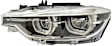 SET-H57012102961 Driver and Passenger Side LED Headlight, With bulb(s), OE Replacement, CAPA Verified