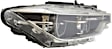 SET-H57012103961-B Driver and Passenger Side Halogen/LED Combo Headlight, With bulb(s), CAPA Verified