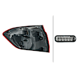 SET-H57012147441-C Driver and Passenger Side LED Tail Light, Without bulb(s), Red Lens