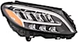 SET-H57013063561-A Driver and Passenger Side LED Headlight, With bulb(s), CAPA Verified