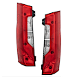 SET-H57013252241 Halogen Tail Light, With bulb(s), Clear & Red Lens