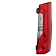 SET-H57013252241 Halogen Tail Light, With bulb(s), Clear & Red Lens