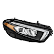 SET-H57015091861-A Driver and Passenger Side LED Headlight, With bulb(s), CAPA Verified