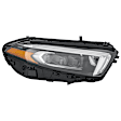 SET-H57015091961-A Driver and Passenger Side LED Headlight, With bulb(s), CAPA Verified