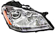 SET-H571648205059-B Driver and Passenger Side HID/Xenon Headlight, With bulb(s), OE Replacement