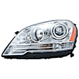 SET-H57263064061 Driver and Passenger Side Halogen Headlight, With bulb(s), Clear Lens